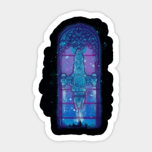 serenity mosaica Sticker